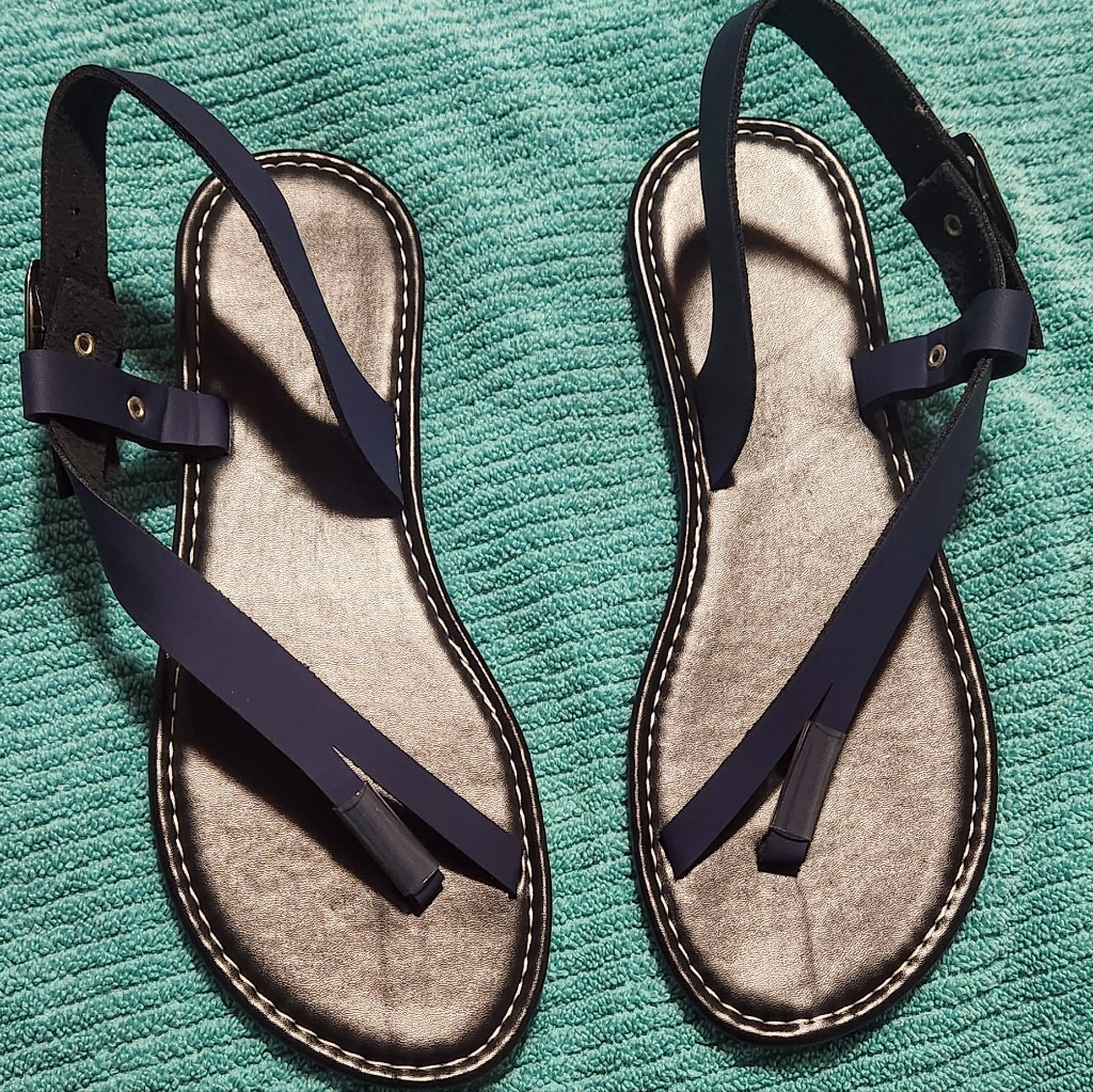 Blue Sandals Brand New